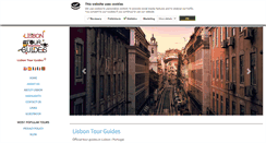 Desktop Screenshot of lisbontourguides.pt